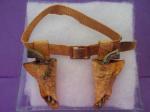 Aged Holster With Guns